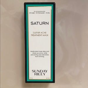 Saturn sulfur acne treatment mask Sunday Riley